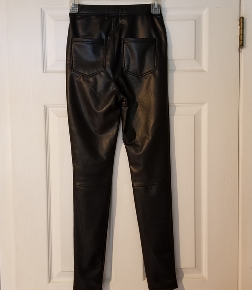 White Birch NWT Faux Leather Pants Small - Picture 4 of 8